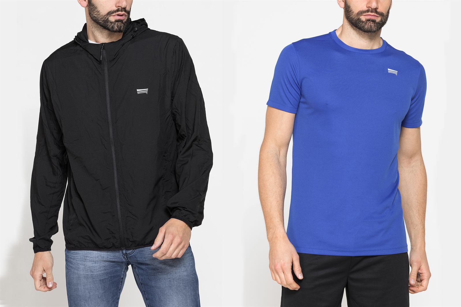Giacca tecnica e t-shirt sportswear Carrera Jeans